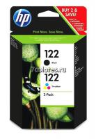 Набор картриджей HP 122 black и Color